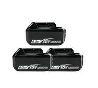 Compatibile Con Makita, Batteria Da 18 V, Utensili Elettrici Da 18 V. La Batteria Ricaricabile DDF487 Da 18 V, BL1860B Può Sostituire BL1850B LXT400(3PCS 6.0Ah)