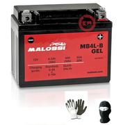 COMPATIBILE CON MALAGUTI F15 Firefox DD/DT 50 dal 1996 al 1998 BATTERIA IN GEL MALOSSI MB4L-B GIA' PRONTA ALL’USO ATTIVA SENZA MANUTENZIONE BATTERIE 4,2 AH AMPERE 12 VOLT