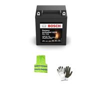 COMPATIBILE CON MALAGUTI Madison K 400 per anno 2002 al 2004 BATTERIA BOSCH YB12AL-A2 FA1120 SPEDITA CARICA E PRONTA PER IL SUO UTILIZZO BATTERIE 12 AH AMPERE 12 VOLT 81X134X160MM