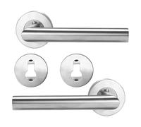 Compatibile con maniglia for porta interna, pomello a leva monoblocco for porte scorrevoli da camera da letto e bagno(PZ)