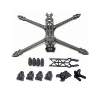 Compatibile con Mark4, kit telaio for quadricottero da 7 pollici e 295 mm braccio 5, fibra di carbonio 3K 7'' for drone corsa, parti fai te for stile libero(With TPU 1set)