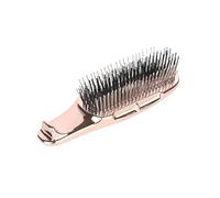 Compatibile con massaggiatore for la testa, spazzola for cuoio capelluto, shampoo for capelli, pettine for pulizia districante in plastica bagnata(Rose gold)