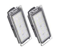 Compatibile con Master 2 3 2003-2020, Megane 2 3 2002-2016, Trafic 3 X84 2014-2020. 2 Pezzi. Luce Targa Auto.