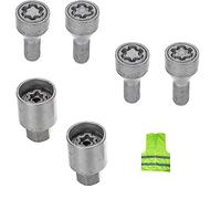 COMPATIBILE CON MAZDA CX-3 anno 2015 in poi HA1/E KIT DI BULLONI ANTIFURTO AUTO PER RUOTE CON CERCHIO IN LEGA DADO BULLONE OMOLOGATO