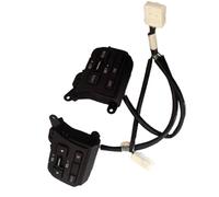Compatibile Con Mazda Per 2 Accessori Auto Interruttore Sul Volante Cruise Control Audio Pulsante CENTRALE Telecomando Senza Fili OEM DF76664M0 Auto Interruttore Volante