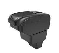Compatibile Con Mazda Per CX-3 Mazda2 Skyactiv Cx3 Bracciolo Della Console Centrale Modificato Doppio Strato Portaoggetti Accessori Auto USB(B1 Black Frame 6USB)