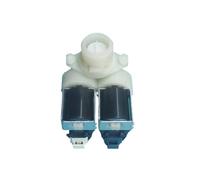 Compatibile con Meiling/Compatibile con Beko/Compatibile con Electrolux, valvola di ingresso for lavatrice a cestello con un'entrata e due uscite, doppia elettrovalvola