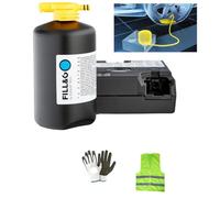 COMPATIBILE CON MERCEDES GLE COUPÉ KIT GONFIA E RIPARA LIQUIDO SIGILLANTE DA 620ML PER AUTO, SUV, FUORISTRADA, FURGONI, MOTO AUTOMATICO CON COMPRESSORE POMPA DELL'ARIA ELETTRICA