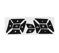 Compatibile Con Mercedes Per Benz Per ABCE GL CLA GLA GLK SL SLK Classe W176 W246 W212 W204 Volante Per Auto Adesivo Con Pulsante Nero Per Copertura Interruttore Adesivo Bottoni Interni