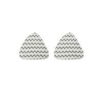 ， Compatibile con Midea ， Aspirapolvere Sc2 2 in 1 Cuscinetti a vapore in microfibra di ricambio Panni for la pulizia del pavimento della casa(2 Pcs)