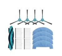 Compatibile con Midea S5 Plus/Cecotec Conga 2299 Ultra Home X-Treme Genesis Accessori Spazzola laterale principale Mop Filtri for sacchetti di polvere(Set-3)