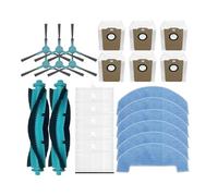 Compatibile con Midea S5 Plus/Cecotec Conga 2299 Ultra Home X-Treme Genesis Accessori Spazzola laterale principale Mop Filtri for sacchetti di polvere(Set-7)