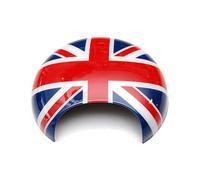 Compatibile con Mini Cooper Accessories Decoration ABS Cover Caps Case, per R55 Clubman 2006-2014 (Union Jack R, tachimetro e tachimetro)