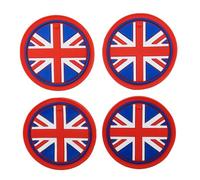 Compatibile Con Mini Per Cooper Per Countryman R60 WRC Per John Per Cooper Per Works Per LCI Antiscivolo Tazza Tappetino Porta Tazza Tappetino Antiurto Accessori decorativi(Rosso,Size 4pcs)