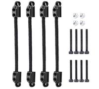 Compatibile Con Mini Per LMT 4X4 1/18 RC Precipitò Monster Truck Parti Sospensione Anteriore E Posteriore Ammortizzatore Cinghie Limite Di RC Parti Auto(Black)