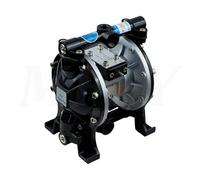 Compatibile con mini pompe pneumatiche for verniciatura a membrana, pompa pneumatica a membrana in lega di alluminio A-10/A-15/A-15B/A-20/A-26 per Dosaggio in Laboratorio(A-26)