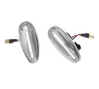 Compatibile Con Mitsubishi Per Pajero MK3 V6 V7 2000-2006 Accessori Per Auto Indicatori Di Direzione Laterali Luci Lampeggianti Luci Lampeggianti MR522027 Luce Segnalazione Auto(Clear)