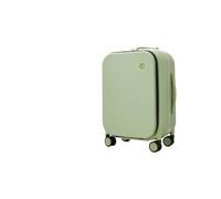 Compatibile Con Mixi Valigia Con Telaio In Alluminio Bagaglio A Mano Con Rotelle Beautiful Boarding Cabin 18 20 24 Pollici M9260(Avacado Green,20Inches 500mm)