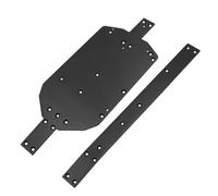 Compatibile Con MJX 14209 14210 1/14 RC Auto Parti Di Aggiornamento Interamente In Metallo Per Piastra Protezione Del Telaio Rinforzo Alta Per La Velocità RC Parti Auto(Black)