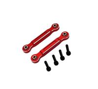 Compatibile Con MJX 14211 1/14 Auto Telecomandata Parti Di Aggiornamento Accessori Di Modifica Collegamenti Della Barra Dello Sterzo Anteriore In Metallo RC Accessori(Red)