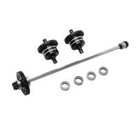Compatibile Con MJX 14211 1/14 RC Short Course Car Parti Di Aggiornamento Kit Differenziale Anteriore E Posteriore In Acciaio Cromato Per Asse Centrale RC Parti Auto(Black)