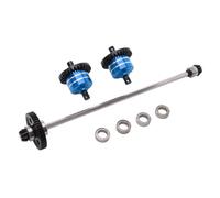 Compatibile Con MJX 14211 1/14 RC Short Course Car Parti Di Aggiornamento Kit Differenziale Anteriore E Posteriore In Acciaio Cromato Per Asse Centrale RC Parti Auto(Blue)