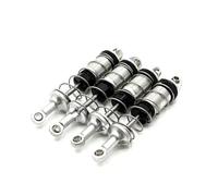 Compatibile Con MJX 16207 16208 16209 16210 H6 RC Parti Di Aggiornamento Per Auto Ammortizzatore Idraulico Anteriore E Posteriore In Metallo RC Parti Auto(Silver)
