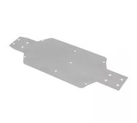 Compatibile Con MJX 7303 1/7 Auto Radiocomandata Upgrade Parti Piastra Protezione Anteriore Posteriore Fondo Acciaio Inossidabile Protettore Scocca RC Parti Auto(1 Set)