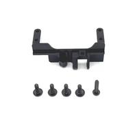 Compatibile Con MJX H12Y 1/12 RC Auto Aggiornamenti Accessori Per La Modifica Delle Parti Servo Per Asse Anteriore In Alluminio Per Fissaggi Del Sedile RC Parti Auto(Black)