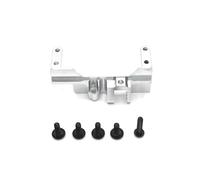 Compatibile Con MJX H12Y 1/12 RC Auto Aggiornamenti Accessori Per La Modifica Delle Parti Servo Per Asse Anteriore In Alluminio Per Fissaggi Del Sedile RC Parti Auto(Silver)