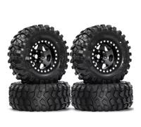 Compatibile Con MJX H12Y R260 1/10 RC Crawler Car Parts Upgrade Set Di 4 Cerchi In Metallo Da 95 Mm Con Pneumatici Beadlock A Disco Profondo Da 1,9". Pneumatici RC