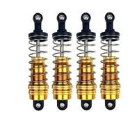 Compatibile Con MJX H16 16207 16208 16209 16210 4 Pezzi In Metallo Anteriore E Posteriore Ammortizzatore Ad Olio Ammortizzatore 1/16 RC Auto Aggiornamenti Parti RC Auto Ammortizzatori