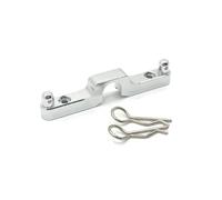 Compatibile Con MJX Per Hyper Go 1/14 14301 14302 14303 RC Auto Parti Di Aggiornamento Accessori Posteriore In Metallo Borsette Pilastro Corpo Fisso Pilastro Accessori aggiornamento RC(Silver)