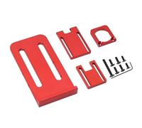 Compatibile Con MJX Per Hyper Go 1/16 RC Parti Di Automobili Vano Batteria Grandi Dimensioni Elementi Fissaggio Contenitore Regolabile In Fino A 45 Mm RC Parti Auto(Red)