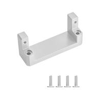 Compatibile Con MJX Per Hyper Go 10303 10304 1/10 RC Auto Parti Di Aggiornamento Per LCG Metallo Servo Mount Centro Gravità Inferiore Fai Da Te RC Parti Auto(Silver)
