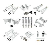 Compatibile Con MJX Per Hyper Go 14207 14208 1/14 RC Auto Aggiornamento Parti Per Forcellone Braccio Sterzo Coppa Ammortizzatore Torre Set Ricambi