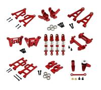 Compatibile Con MJX Per Hyper Go 14207 14208 1/14 RC Auto Aggiornamento Parti Per Forcellone Braccio Sterzo Coppa Ammortizzatore Torre Set Ricambi