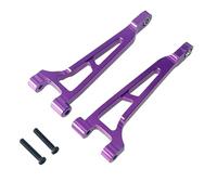 Compatibile Con MJX Per Hyper Go 14209 14210 H14BM 1/14 RC Auto Parti Di Aggiornamento Bracci Sospensione Posteriori In Metallo Superiori Per Forcellone RC Parti Auto(Purple)