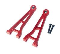 Compatibile Con MJX Per Hyper Go 14209 Per 14210 Per H14BM 1/14 RC Auto Parti Upgrade Bracci Superiori Sospensione Anteriore Metallo RC Parti Auto(Red)