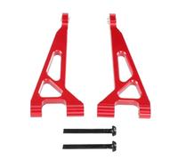 Compatibile Con MJX Per Hyper Go 16207 16208 16209 16210 H16 1/16 RC Auto Parti Di Aggiornamento Bracci Sospensione Posteriori Superiori In Metallo RC Parti Auto(Red)