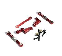 Compatibile Con MJX Per Hyper Go 16207 16208 16209 16210 H16 H16BM 1/16 RC Auto Parti Upgrade Assieme Biella Sterzo Metallo Accessori