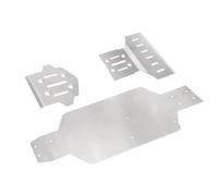 Compatibile Con MJX Per Hyper Go 7303 1/7 RC Auto Parti Di Aggiornamento Paraurti In Metallo In Acciaio Inossidabile Per Piastra Paramotore Di Protezione Del Telaio RC Parti Auto