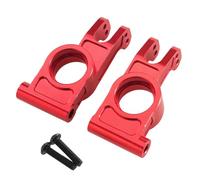 Compatibile Con MJX Per Hyper Go 7303 7304 1/7 Citroën C5 RC Auto Parti Upgrade Set Mozzi Posteriori In Lega Di Alluminio Codice OEM P73260 RC Parti Auto(Red)
