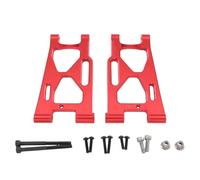 Compatibile Con MJX Per Hyper Go 7303 P73250 1/7 RC Auto Parti Upgrade 2 Pz Braccio Inferiore Sospensione Posteriore Lega Alluminio 6061 RC Parti Auto(Red)