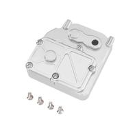 Compatibile Con MJX Per HYPER GO H12Y H12Y + H12P 1/12 RC Auto Parti Di Aggiornamento Accessori In Lega Di Alluminio Onda Media Box Shell Accessori aggiornamento RC(Silver)