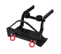 Compatibile Con MJX Per HYPER GO H12Y RC Car, Parti Di Aggiornamento E Accessori, Paraurti Anteriore In Lega Di Alluminio Con Verricello Elettrico Paraurti RC