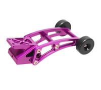 Compatibile Con MJX Per Hyper Go H14BM 1/14 Auto Radiocomandata Upgrade Parti Metallo Barra Antiimpennaggio Regolabile 14210 14209 14120 RC Parti Auto(Purple)