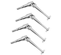 Compatibile Con MJX Per Hyper Go H16 16207 16208 16209 16210 Per MJX 1/16 RC Parte Di Ricambio Per Auto Albero Di Trasmissione CVD In Metallo Albero trasmissione rc(Silver,4pcs)