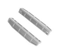 Compatibile Con MJX Per Hyper Go H16 H16H H16E H16P 16130 16140 Auto Radiocomandata Upgrade Parti Metallo Piastra Guardia Laterale 16207 16208 16209 16210 RC Parti Auto(Silver)