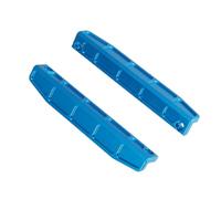 Compatibile Con MJX Per Hyper Go H16 H16H H16E H16P 16130 16140 Auto Radiocomandata Upgrade Parti Metallo Piastra Guardia Laterale 16207 16208 16209 16210 RC Parti Auto(Blue)